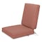 Classic Accessories Weekend 36" x 18" x 3" Dining Chair Cushions, Cedarwood CCWCH36183 - alternate 1